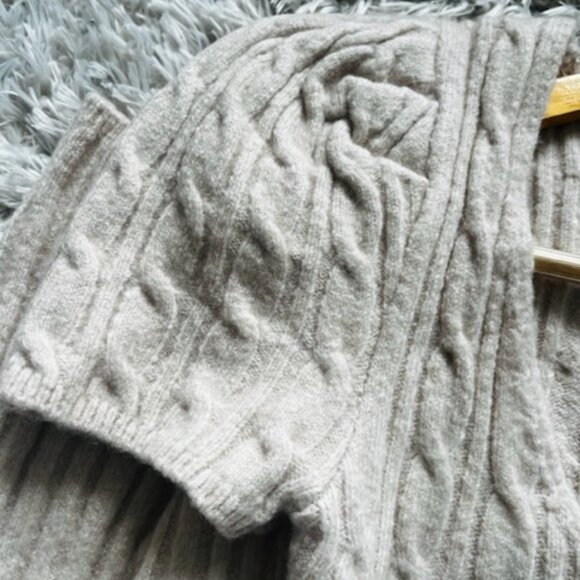 FREE PEOPLE Madsen Midi Dress / Oatmilk NWT - (S) - Picture 7 of 7